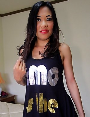 Thai slut gets face fucked