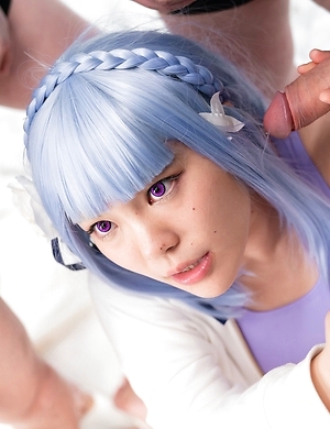 Natsumi Hayakawa Cosplay ans bukkake