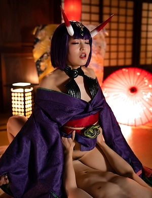 Sexy japanese Aika Suzumiya ridding fuck and creampie