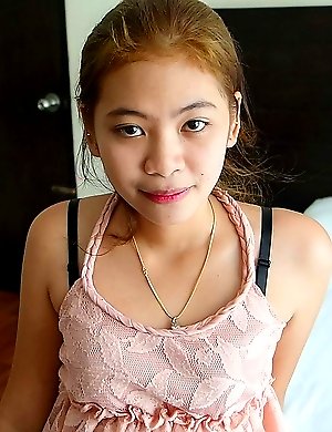 Thai teen pleasing traveler