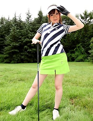 Michiru Tsukino is a hot golf babe