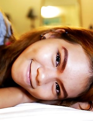 Sexy Thai Muay little brown fucking machine with tight snapper gets drilled