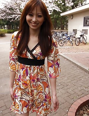 Hot Shiho Goto spreads her legs