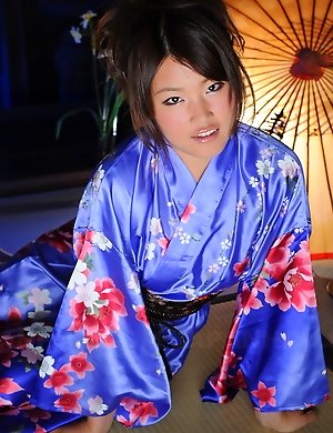 Terrific kimono lady Nene Nagasawa